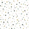 Walls4You papier peint imitation terrazzo multicolore sur blanc - 53 cm x 10.05 m - 935313* Papier Peint Géométrique