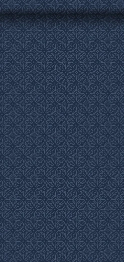 Walls4You papier peint motif ethnique bleu foncé - 53 cm x 10.05 m - 935334* Papier Peint Géométrique
