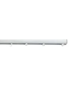 Secodir WAVE - Tringle Rail - L. 6 m - Ouverture Centrale - Effet Vague* Panneau Japonais