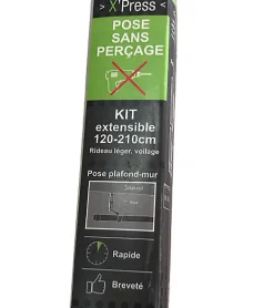 Online Secodir XPRESS - Kit Tringle Extensible Sans Perçage diamètre 19 x 110 à 210 cm
